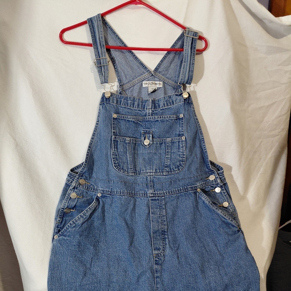 Passport Classic Blue Denim Shortalls